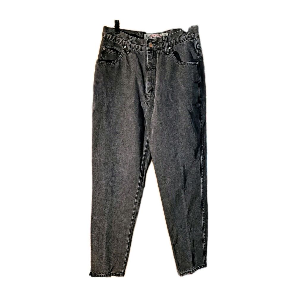 Levis VTG Womens Size 12/13 900 Series Black High Rise Jeans Mom USA Made
